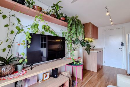 Sala de apartamento para alugar com 1 quarto, 31m² em Vila Romana, São Paulo