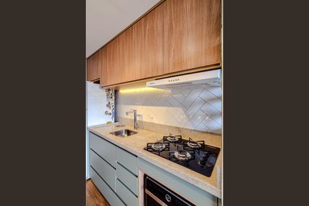 Apartamento para alugar com 31m², 1 quarto e sem vaga Apartamento para alugar com 31m², 1 quarto e sem vagaCozinha e Área de Serviço