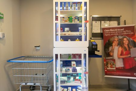 Apartamento para alugar com 34m², 2 quartos e 1 vaga Apartamento para alugar com 34m², 2 quartos e 1 vagaÁrea comum - Box Farma