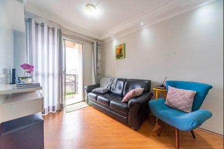 Sala de apartamento à venda com 3 quartos, 62m² em Jardim Cambui, Santo André