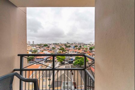 Varanda da Sala de apartamento à venda com 3 quartos, 62m² em Jardim Cambui, Santo André