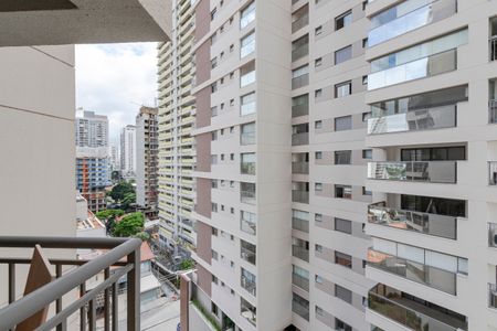 Vista de kitnet/studio para alugar com 1 quarto, 25m² em Santo Amaro, São Paulo