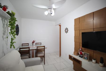 Sala de apartamento à venda com 1 quarto, 43m² em Jardim Sabará, Porto Alegre