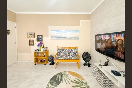 Sala de TV de apartamento para alugar com 2 quartos, 60m² em Ingleses Norte, Florianópolis