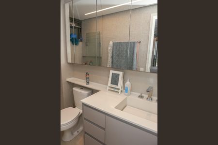 Banheiro da Suíte de apartamento à venda com 3 quartos, 84m² em Sumarezinho, São Paulo