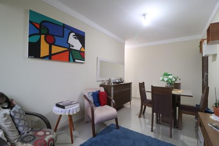 Sala de apartamento para alugar com 2 quartos, 58m² em Santa Mônica, Uberlândia