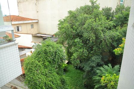 Vista Sala- Sacada  de apartamento para alugar com 2 quartos, 58m² em Vila Quirino de Lima, São Bernardo do Campo