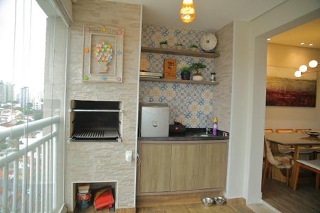 Apartamento à venda com 128m², 3 quartos e 2 vagasSala- sacada -Gourmet 