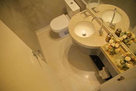 Apartamento à venda com 128m², 3 quartos e 2 vagas Lavabo da Sala