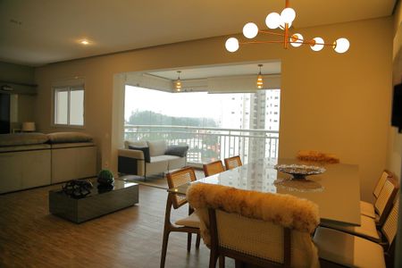 Sala de apartamento à venda com 3 quartos, 128m² em Nova Petrópolis, São Bernardo do Campo