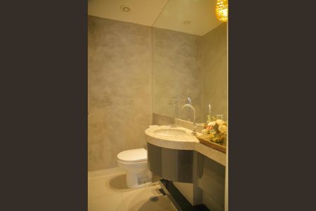 Apartamento à venda com 128m², 3 quartos e 2 vagas Lavabo da Sala