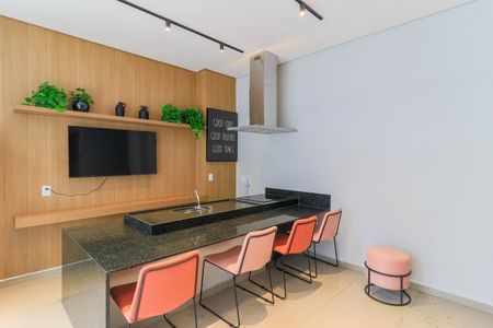 Apartamento para alugar com 27m², 1 quarto e sem vaga Apartamento para alugar com 27m², 1 quarto e sem vagaÁrea comum - Espaço Gourmet