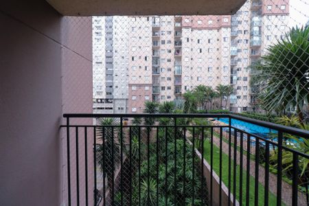 Varanda de apartamento à venda com 3 quartos, 64m² em Conceição, Diadema