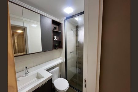 Apartamento à venda com 56m², 2 quartos e 1 vagaBanheiro suíte 