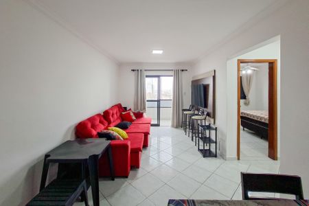 Sala de apartamento para alugar com 3 quartos, 64m² em Vila Assuncao, Praia Grande