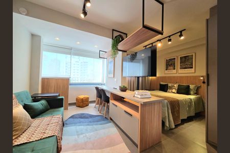 Studio de kitnet/studio para alugar com 1 quarto, 27m² em Vila Olímpia, São Paulo