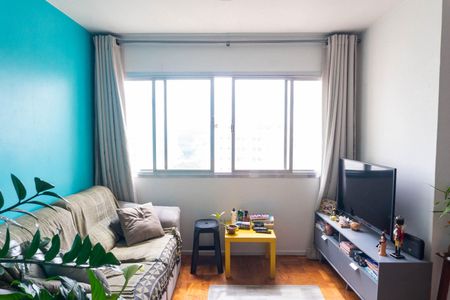 Sala de apartamento à venda com 2 quartos, 75m² em Vila Paulista, São Paulo