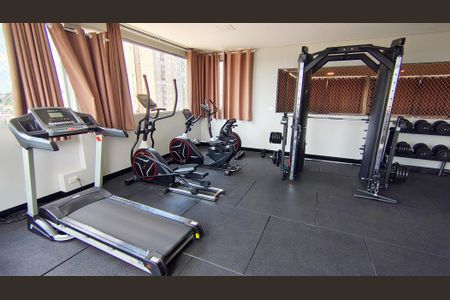 Apartamento para alugar com 53m², 2 quartos e 1 vaga Apartamento para alugar com 53m², 2 quartos e 1 vagaÁrea comum - Academia