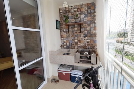 Apartamento à venda com 73m², 2 quartos e 1 vagaChurrasqueira