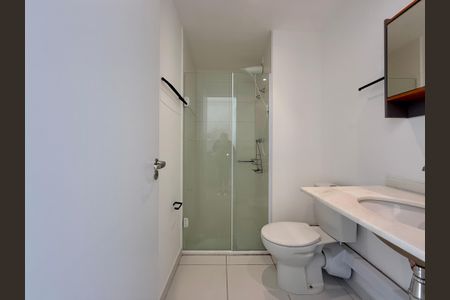 Studio para alugar com 27m², 0 quarto e sem vaga Studio para alugar com 27m², 0 quarto e sem vagaBanheiro