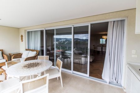 Varanda gourmet de apartamento para alugar com 3 quartos, 180m² em Alphaville Conde I, Barueri