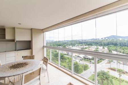 Varanda gourmet de apartamento para alugar com 3 quartos, 180m² em Alphaville Conde I, Barueri