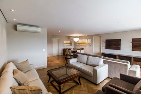 Sala  de apartamento para alugar com 3 quartos, 180m² em Alphaville Conde I, Barueri