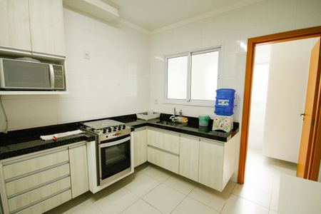 Cozinha de apartamento para alugar com 3 quartos, 121m² em Aviação, Praia Grande