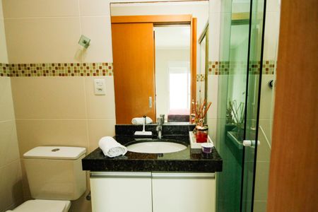 Apartamento para alugar com 121m², 3 quartos e 2 vagasBanheiro da Suíte 1