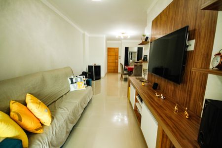 Sala de apartamento para alugar com 3 quartos, 121m² em Aviação, Praia Grande