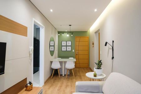 Sala de apartamento para alugar com 3 quartos, 79m² em Nova Gerti, São Caetano do Sul