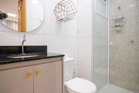 Apartamento para alugar com 79m², 3 quartos e 1 vagaBanheiro da suíte