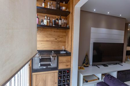 Varanda da sala  de apartamento à venda com 2 quartos, 70m² em Taboão, São Bernardo do Campo