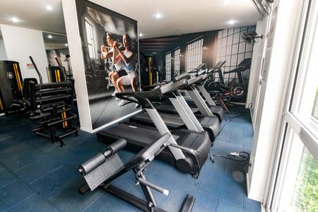 Apartamento para alugar com 69m², 2 quartos e 2 vagasÁrea comum - Academia