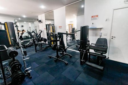 Apartamento para alugar com 69m², 2 quartos e 2 vagasÁrea comum - Academia