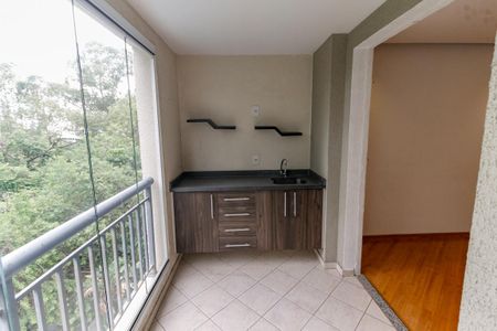 Detalhe - Varanda de apartamento para alugar com 2 quartos, 69m² em Vila Morumbi, São Paulo