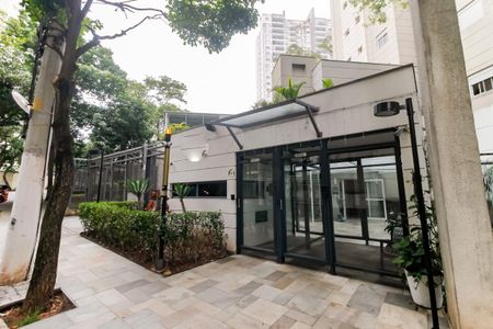 Apartamento para alugar com 69m², 2 quartos e 2 vagasFachada e portaria