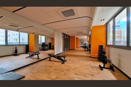 Apartamento para alugar com 27m², 1 quarto e sem vaga Apartamento para alugar com 27m², 1 quarto e sem vagaÁrea Comum - Academia