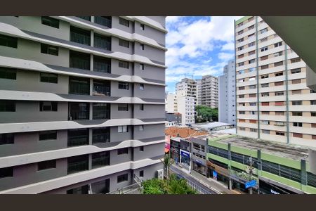 Vista da Varanda de apartamento para alugar com 1 quarto, 27m² em Pinheiros, São Paulo