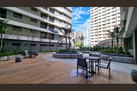 Apartamento para alugar com 27m², 1 quarto e sem vaga Apartamento para alugar com 27m², 1 quarto e sem vagaÁrea Comum - Espaço de Lazer Externo