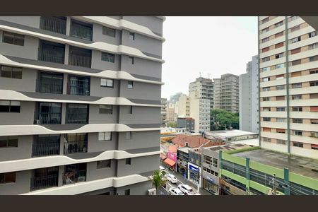 Vista da Varanda da Sala de kitnet/studio para alugar com 1 quarto, 27m² em Pinheiros, São Paulo