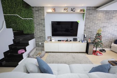 Sala de apartamento à venda com 2 quartos, 125m² em Utinga, Santo André