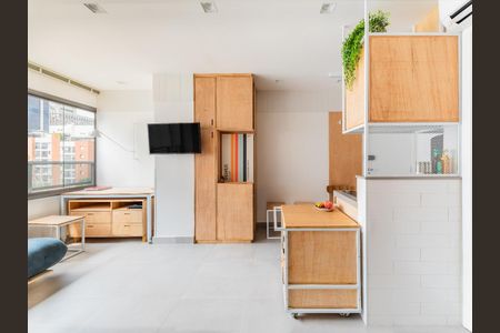 Sala de apartamento para alugar com 1 quarto, 29m² em Itaim Bibi, São Paulo