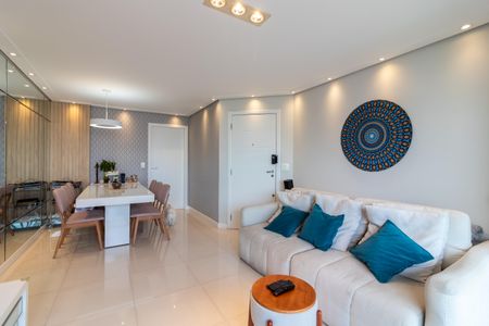 Sala de Estar de apartamento para alugar com 3 quartos, 84m² em Lauzane Paulista, São Paulo