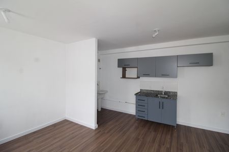 Sala / Cozinha / Área de Serviço de apartamento para alugar com 1 quarto, 37m² em Santana, São Paulo