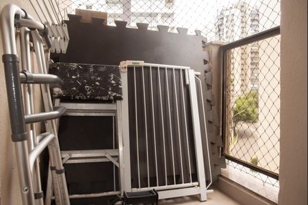 Apartamento à venda com 98m², 3 quartos e 2 vagasVaranda do Quarto 1