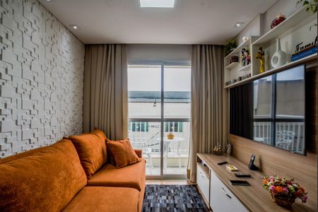 Sala de apartamento à venda com 2 quartos, 52m² em Utinga, Santo André