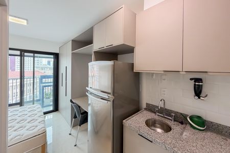 Studio para alugar com 29m², 1 quarto e sem vaga Studio para alugar com 29m², 1 quarto e sem vagaCozinha
