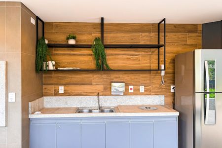 Studio para alugar com 29m², 1 quarto e sem vaga Studio para alugar com 29m², 1 quarto e sem vagaChurrasqueira