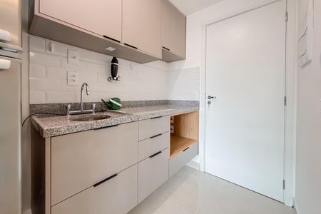 Studio para alugar com 29m², 1 quarto e sem vaga Studio para alugar com 29m², 1 quarto e sem vagaCozinha